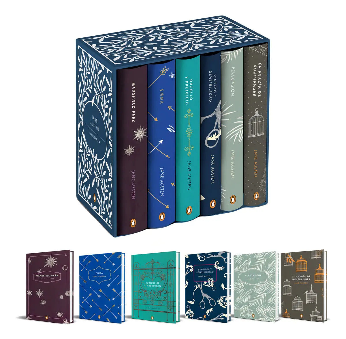 Portada de Estuche Jane Austen [ 6 Libros Pasta Dura ] Conmemorativos