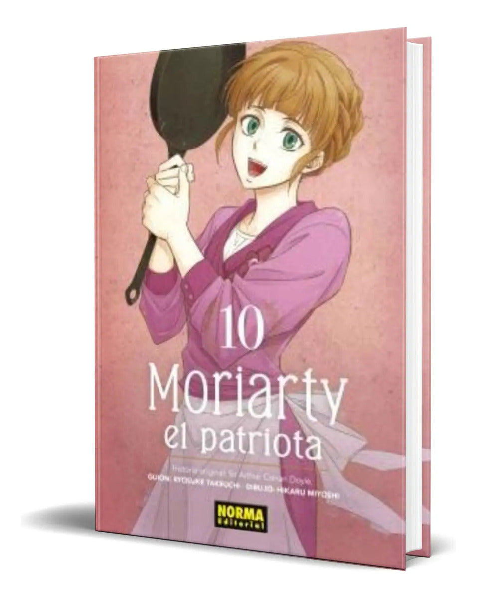 Portada de Libro Moriarty El Patriota Vol.10 [ Original ]