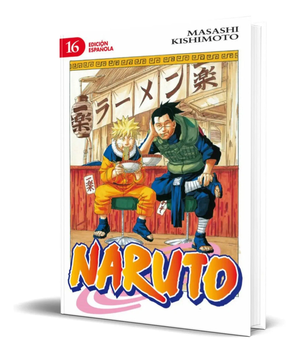 Portada de Libro Naruto Vol.16 [ Masashi Kishimoto ] Original