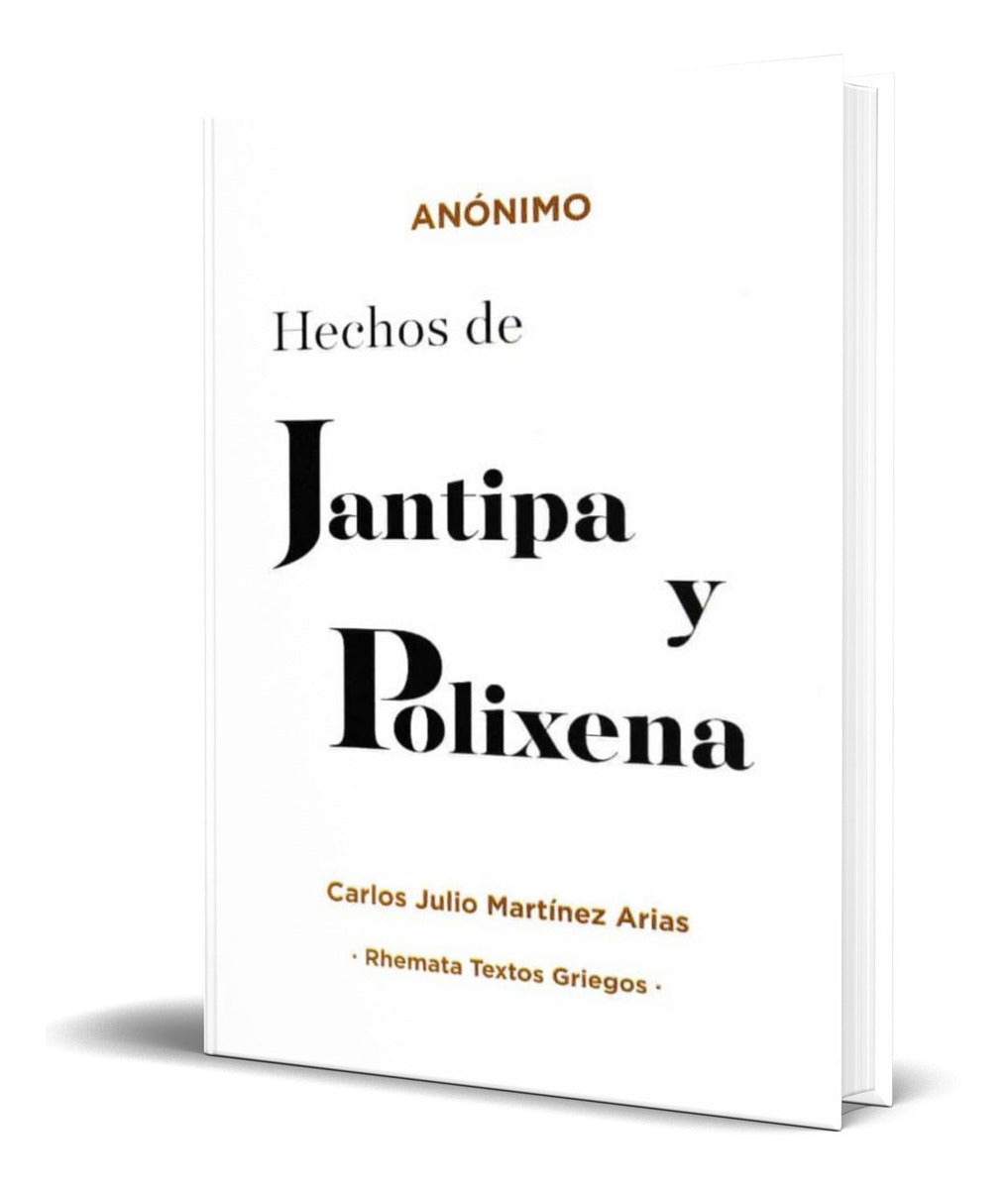 Portada de Libro Hechos De Jantipa Y Polixena [ Anonimo ] Original