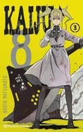 Portada de Kaiju 8, De Naoya Matsumoto., Vol. 3. Editorial Planeta Comic, Tapa Blanda En Español, 2022
