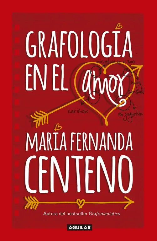 Portada de Grafología En El Amor María Fernanda Centeno Editorial Aguilar
