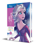 Portada de Libro Colorea Y Descubre [ Frozen ] 100 Ilustraciones