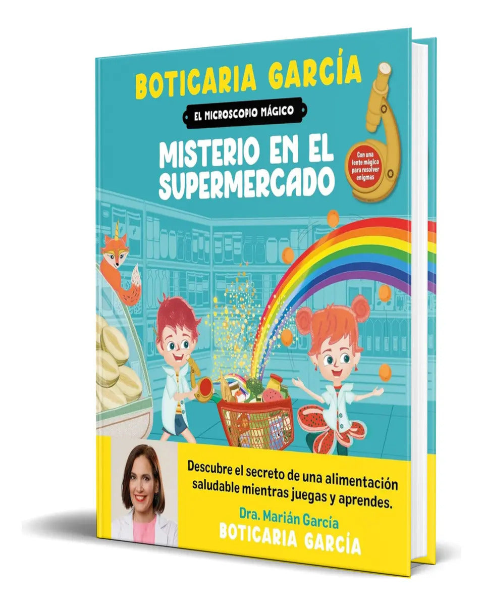 Portada de El Microscopio Mágico: Descubre El Secreto De Una Alimentación Saludable Mientras Juegas Y Aprendes., De Boticari…