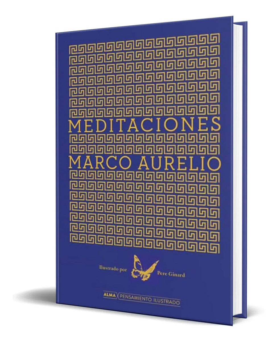 Portada de Libro Meditaciones Ilustrado [ Marco Aurelio ] Pasta Dura