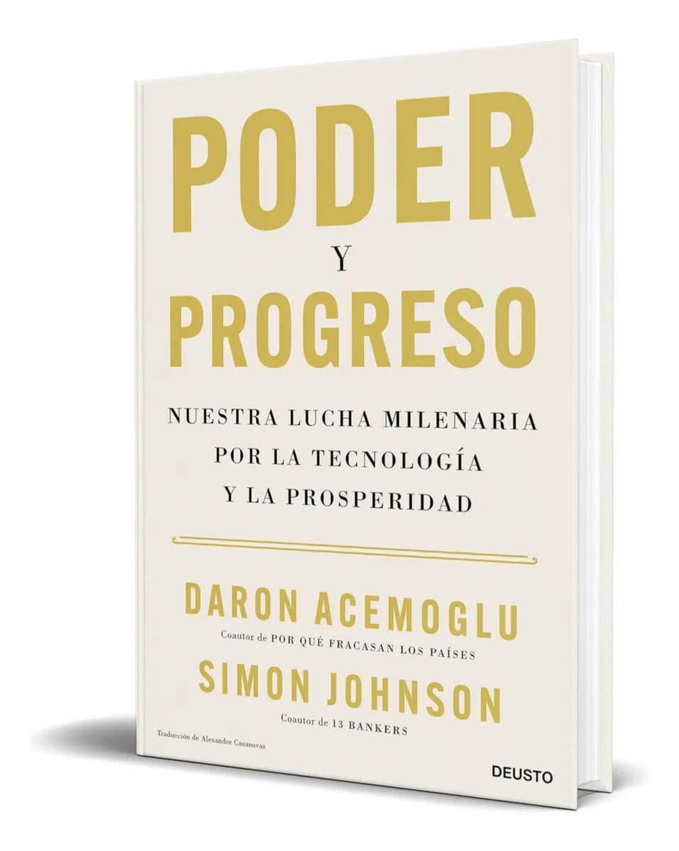 Portada de Libro Poder Y Progreso [ Daron Acemoglu ] Original