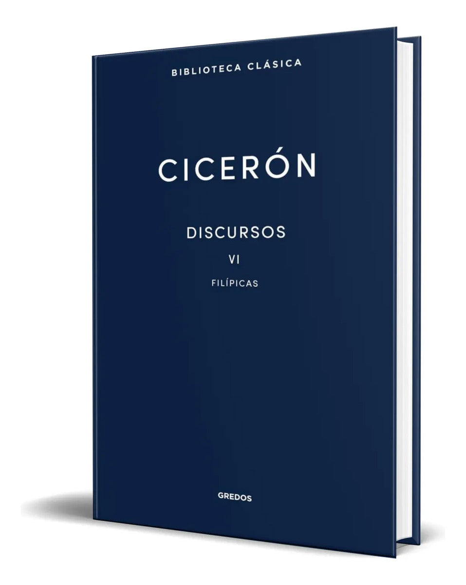 Portada de Libro Discursos Vol.vi [ Cicerón ] Original