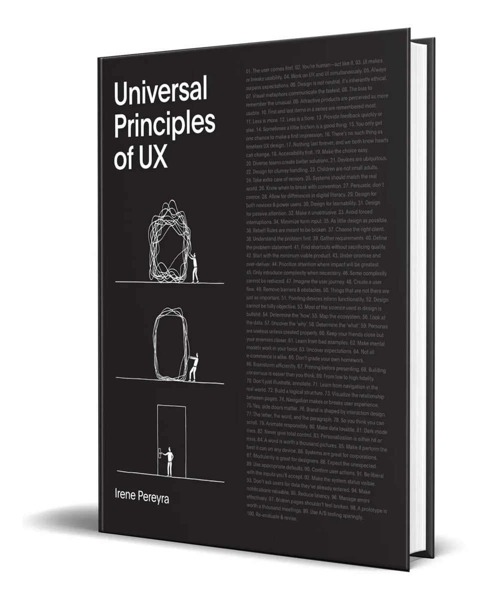 Portada de Libro Universal Principles Of Ux [ Irene Pereyra ] Original