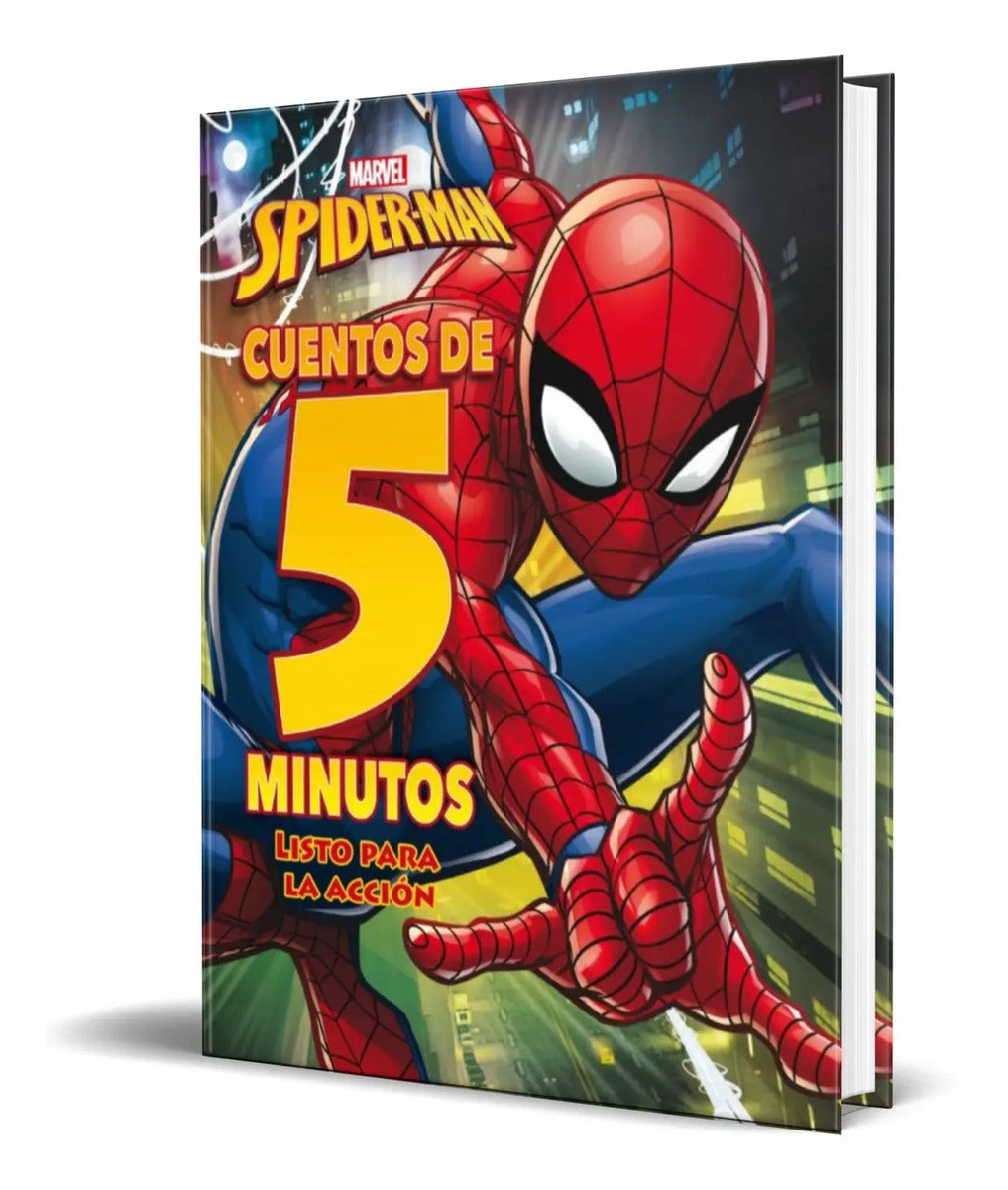 Portada de Spider Man [ Cuentos De 5 Minutos Listo Para La Acción ]