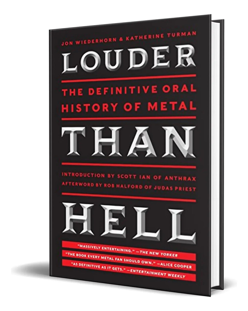 Portada de Libro Louder Than Hell The Definitive Oral History Of Metal