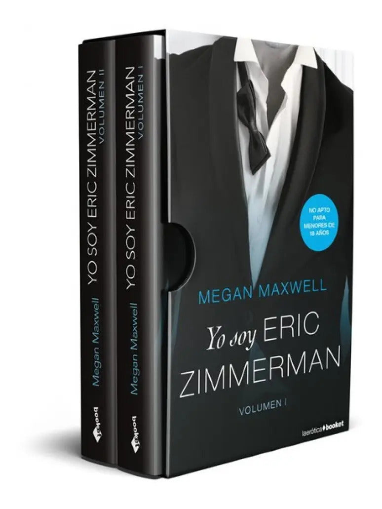 Portada de Yo Soy Eric Zimmerman Vol. 1 Y 2: Volumen I. Volumen Ii., De Megan Maxwell., Vol. 1.0. Editorial Booket, Tapa Bla…