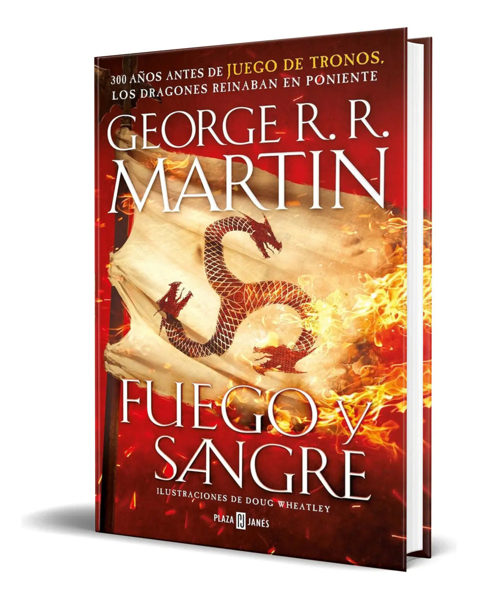 Portada de Libro Fuego Y Sangre [ George R.r. Martin ] Original