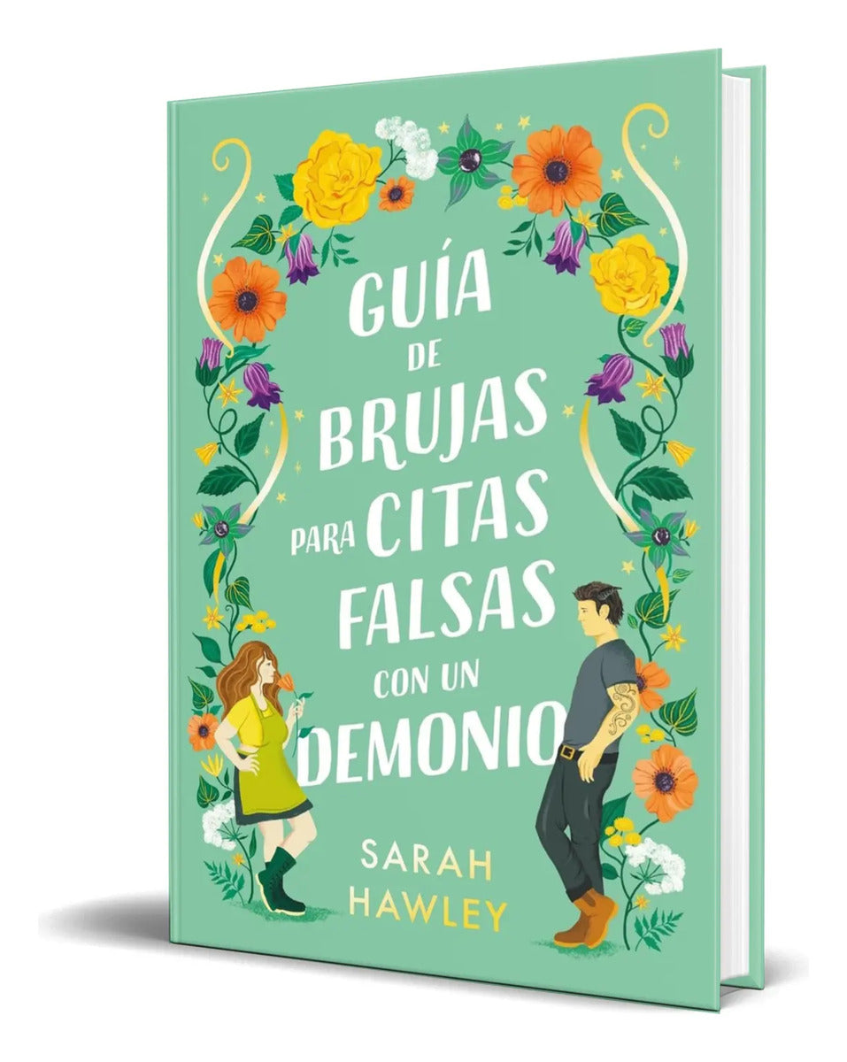 Portada de Libro Guía De Brujas Para Citas Falsas Con Un Demonio