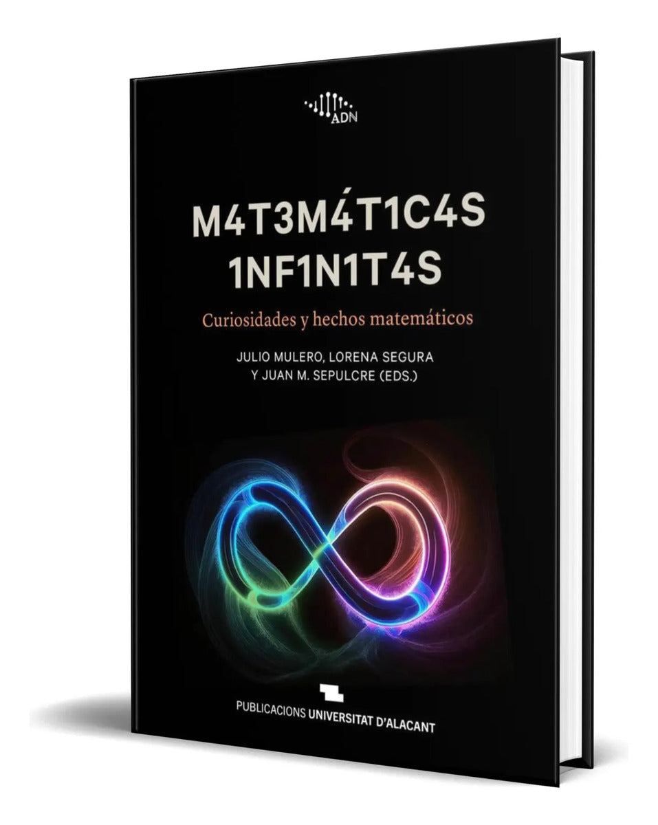 Portada de Libro Matemáticas Infinitas Curiosidades Y Hechos Original