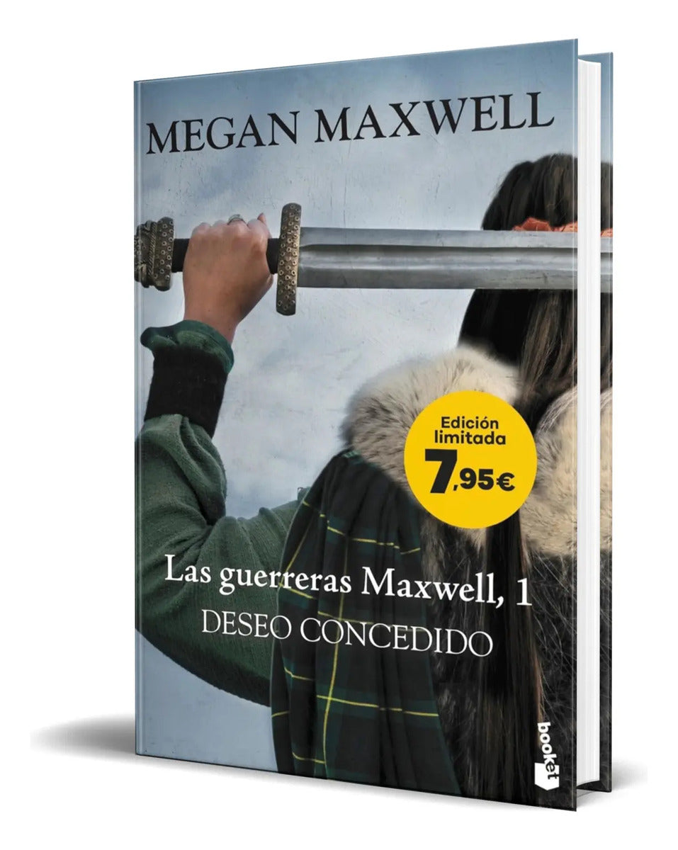 Portada de Libro Las Guerreras Maxwell Vol.1 Deseo Concedido Original