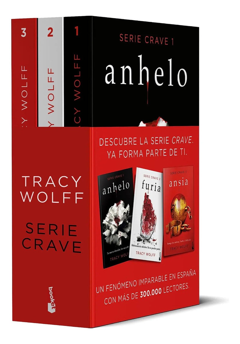 Portada de Estuche Pack Crave [ Anhelo + Furia + Crave ] Originales