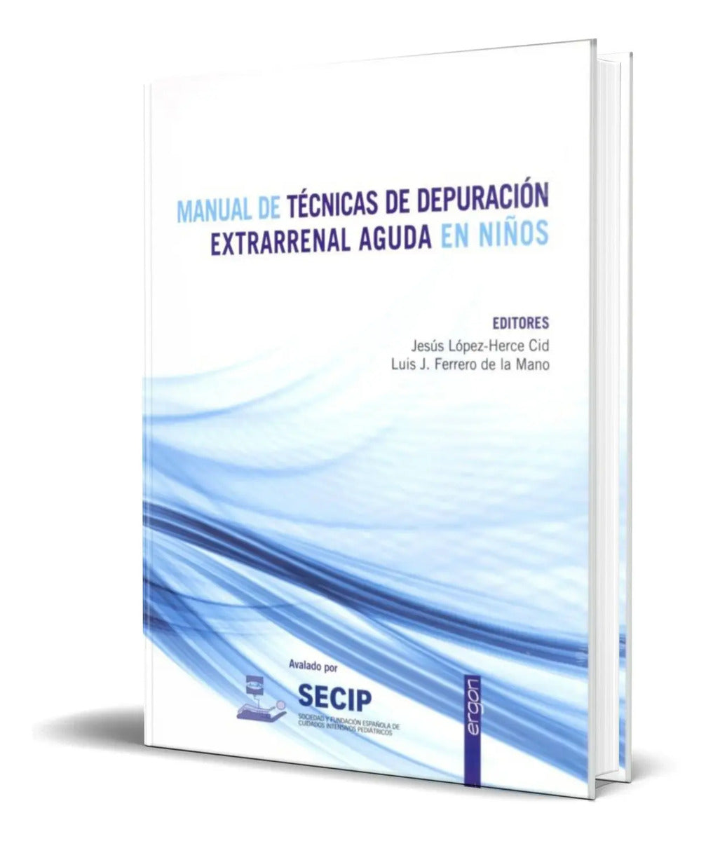 Portada de Manual Tecnicas De Depuracion Extrarrenal Aguda En Niños
