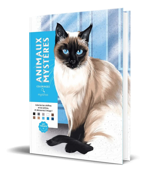 Portada de Colorea Y Descubre El Misterio [ Animales Misteriosos ]
