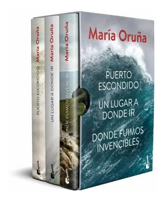 Portada de Libro Estuche María Oruña [ Maria Oruña ] Original