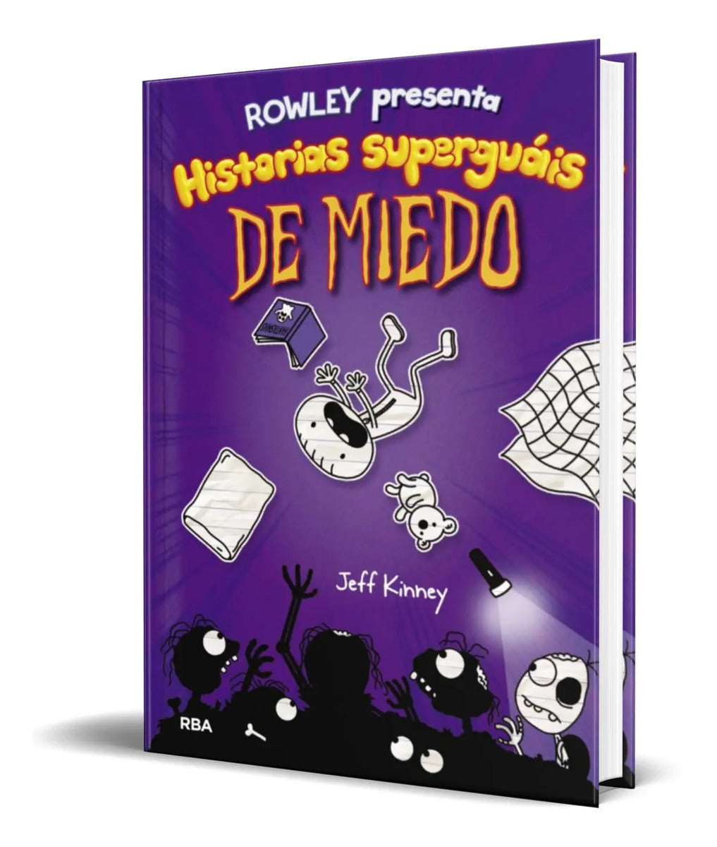 Portada de Libro Diario De Rowley 3 [ Historias Superguais De Miedo ]