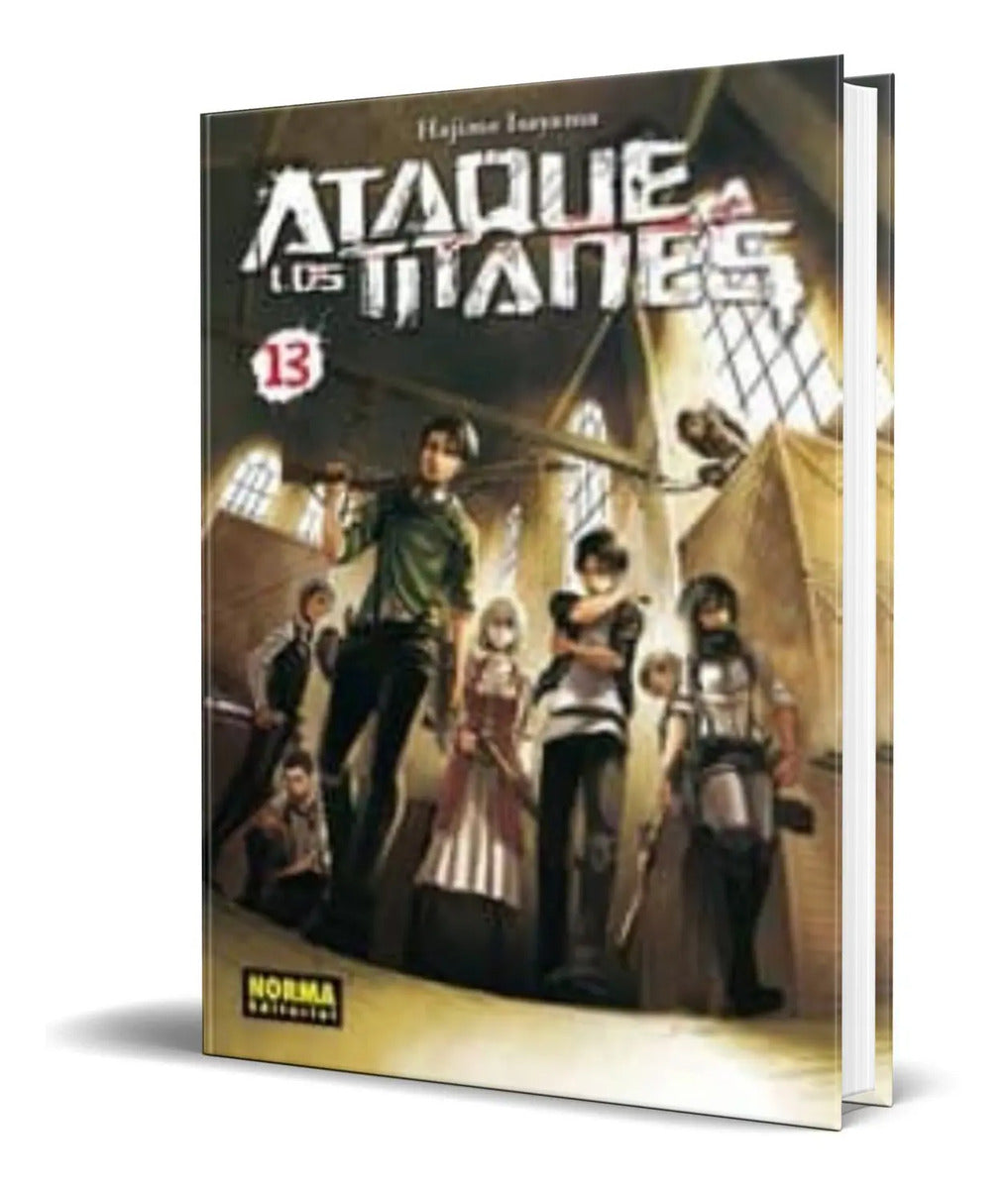 Portada de Libro Ataque A Los Titanes Vol.13 [ Hajime Isayama] Original