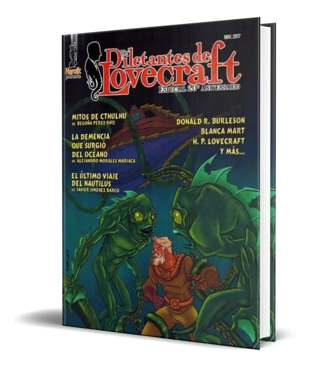 Portada de Libro Diletantes De Lovecraft [ Original ]