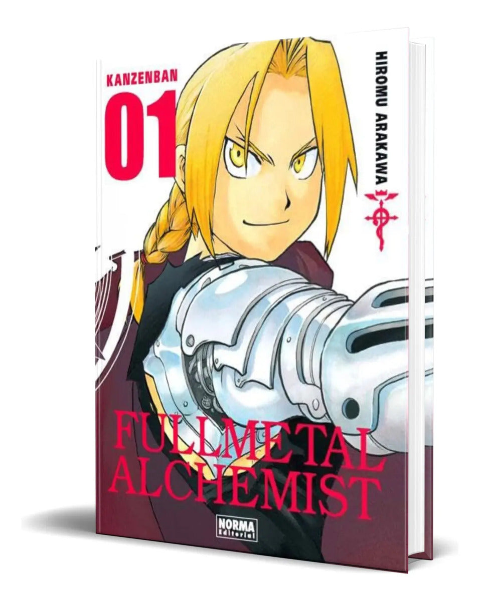 Portada de Libro Fullmetal Alchemist Kanzenban Vol.1 [ Español ]