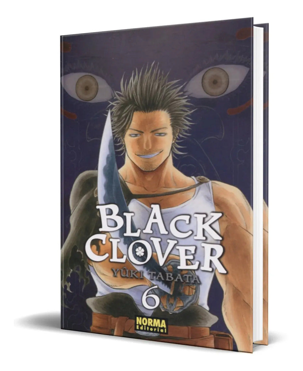 Portada de Libro Black Clover Vol.6 [ Yuuki Tabata ] Original