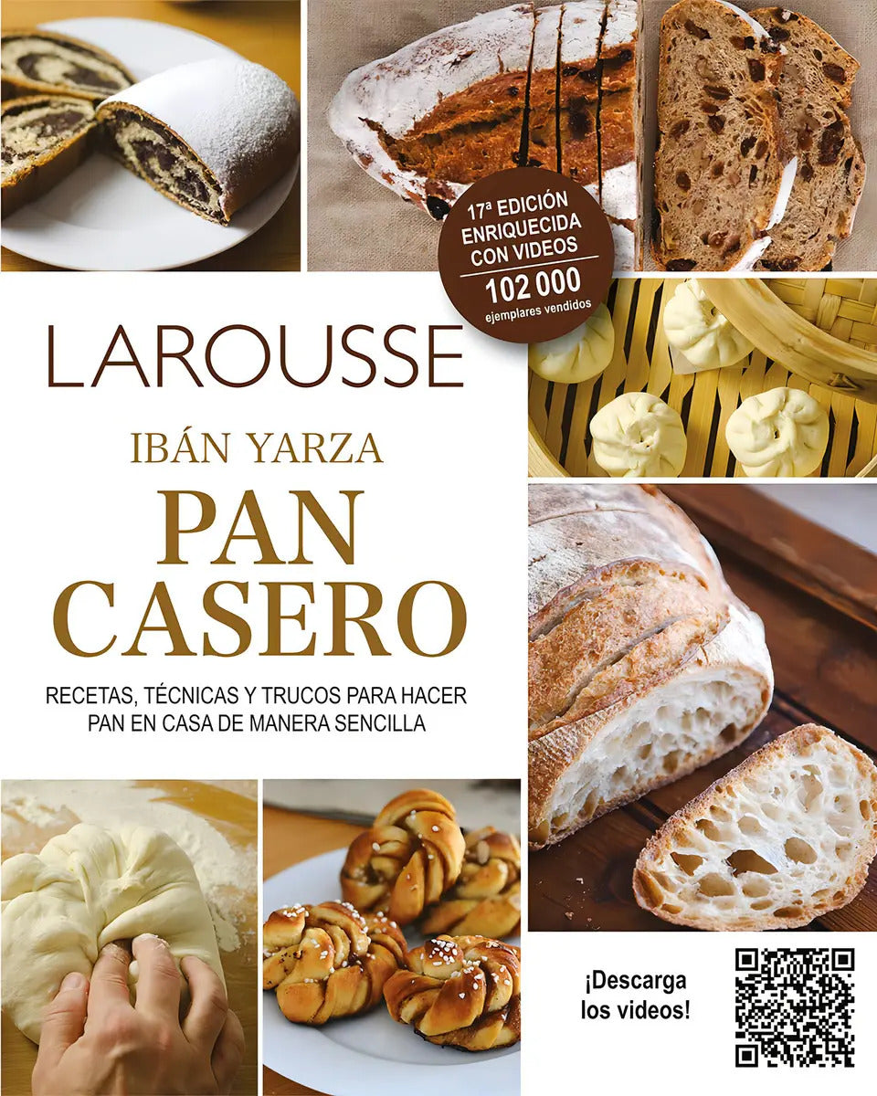 Portada de Pan Casero, De Yarza, Ibán. Editorial Larousse, Tapa Blanda En Español, 2013