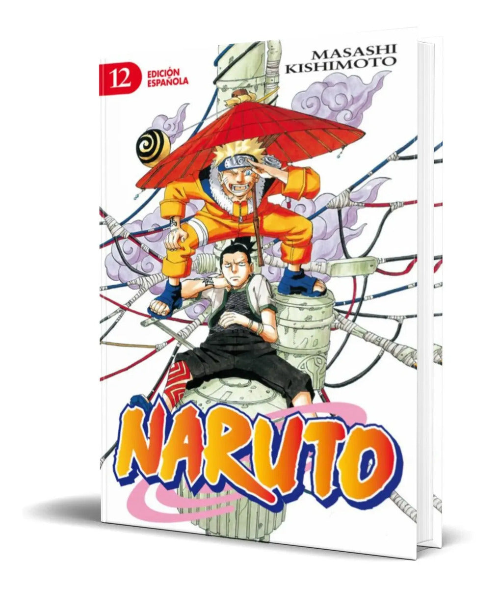 Portada de Libro Naruto Vol. 12 [ Masashi Kishimoto ] Original