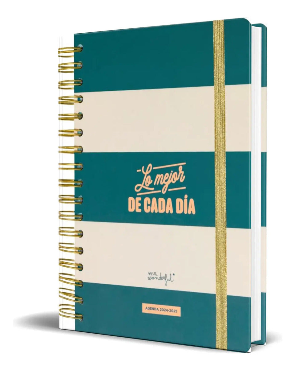 Portada de Agenda Lo Mejor De Cada Día [ Mr. Wonderful ] Original