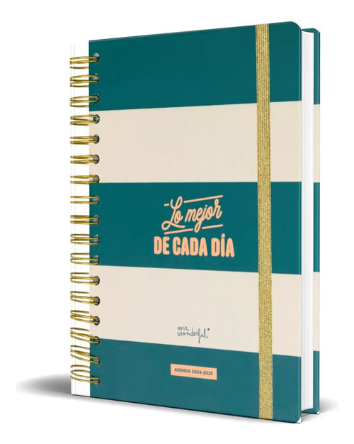 Portada de Agenda Lo Mejor De Cada Día [ Mr. Wonderful ] Original