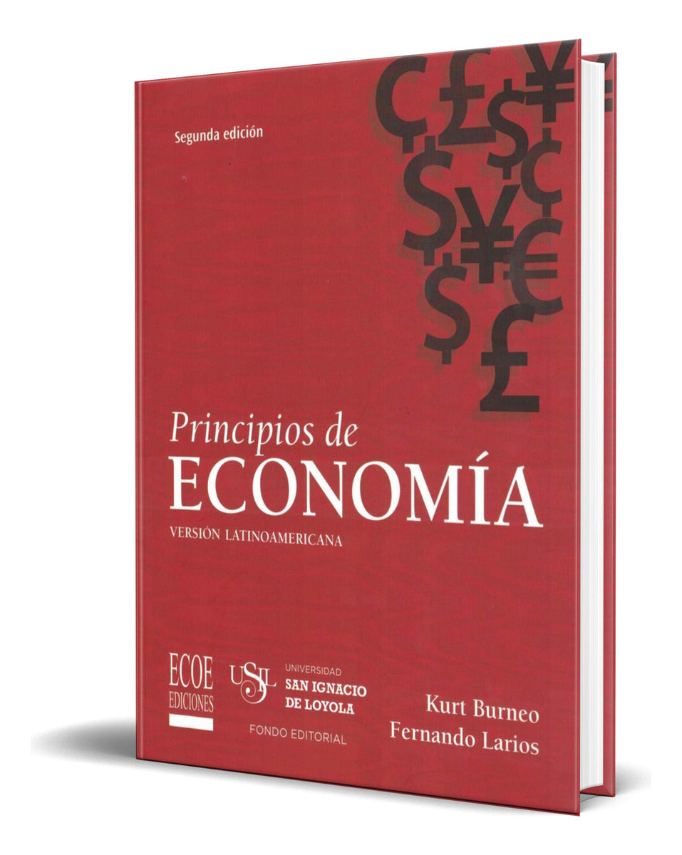 Portada de Libro Principios De Economía [ Burneo Kurt ] Original