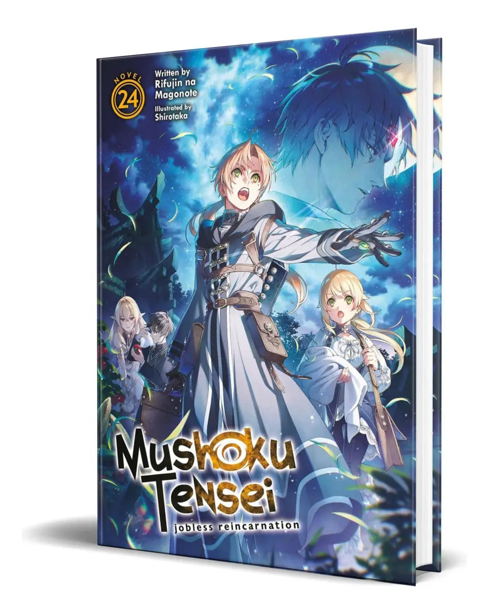 Portada de Libro Mushoku Tensei Jobless Reincarnation Vol.24 Original, De Rifujin Na Magonote., Vol. 24. Editorial Airship,…