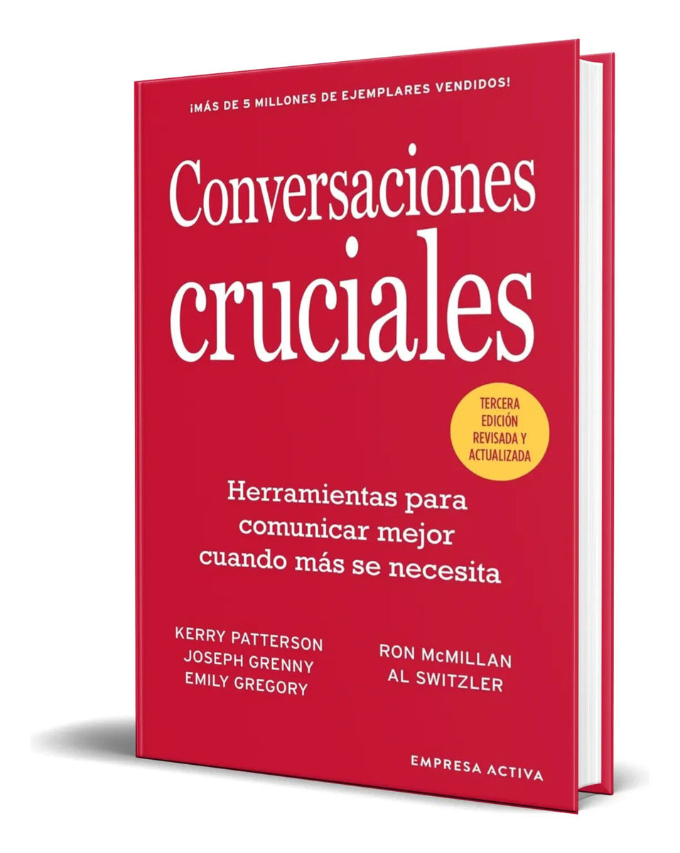 Portada de Libro Conversaciones Cruciales [ 3ª Ed. Revisada ] Original