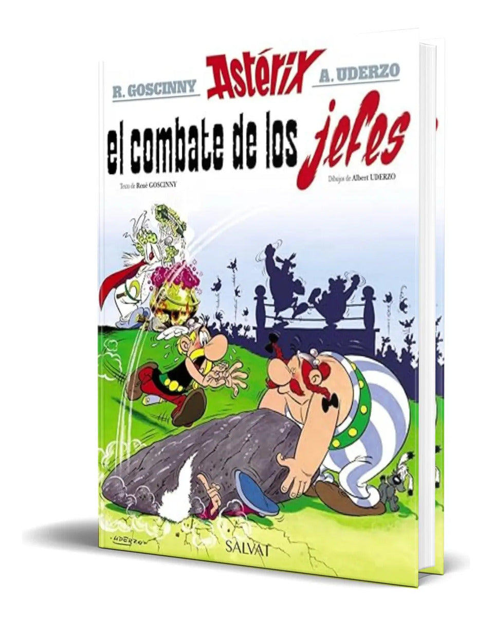 Portada de Libro Asterix Vol.7 [ El Combate De Los Jefes ] Original