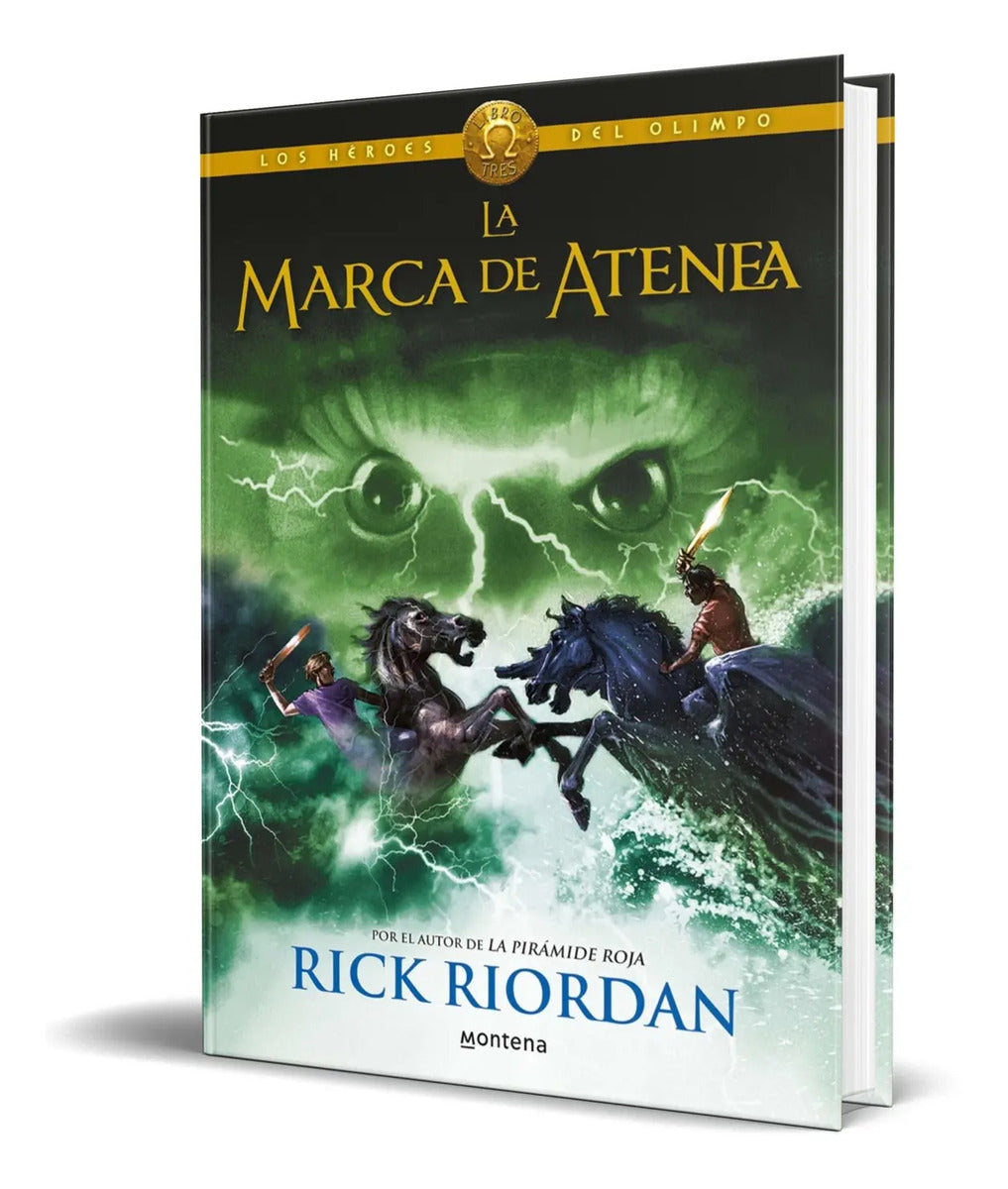 Portada de La Marca De Atenea [ Rick Riordan ] Pasta Dura Original