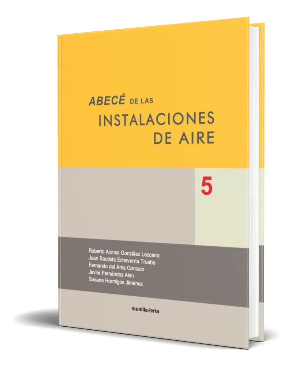 Portada de Libro Abece De Las Instalaciones De Aire [ Original ], De Vv. Aa.. Editorial Munillaleria, Tapa Blanda En Español…