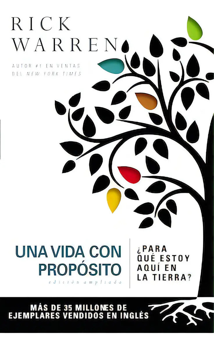 Portada de Una Vida Con Propósito: ¿para Qué Estoy Aquí En La Tierra?, De Warren, Rick. Editorial Vida, Tapa Dura En Español…