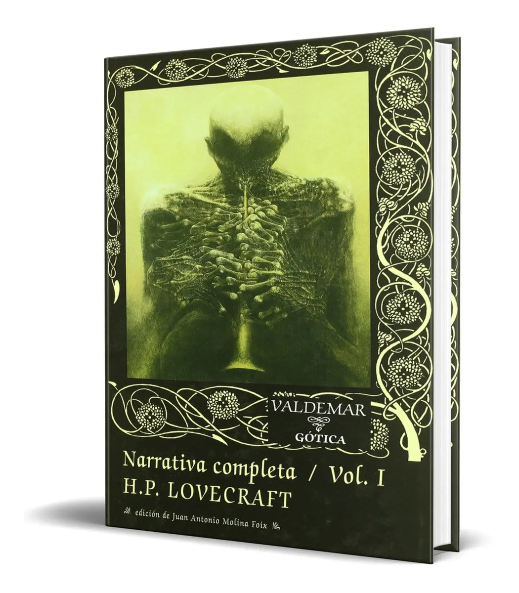 Portada de Libro Narrativa Completa 1 - H. P. Lovecraft [ Pasta Dura ]
