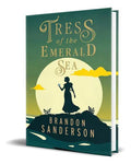 Portada de Tress Of The Emerald Sea, De Brandon Sanderson. Editorial Tor Books, Tapa Dura En Inglés, 2023