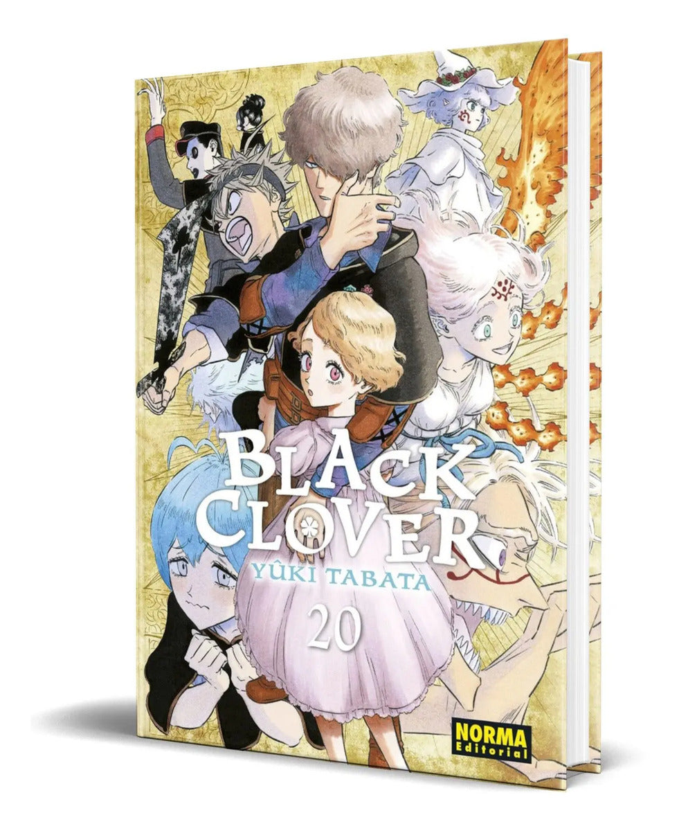 Portada de Libro Black Clover Vol.20 [ Yuuki Tabata ] Original