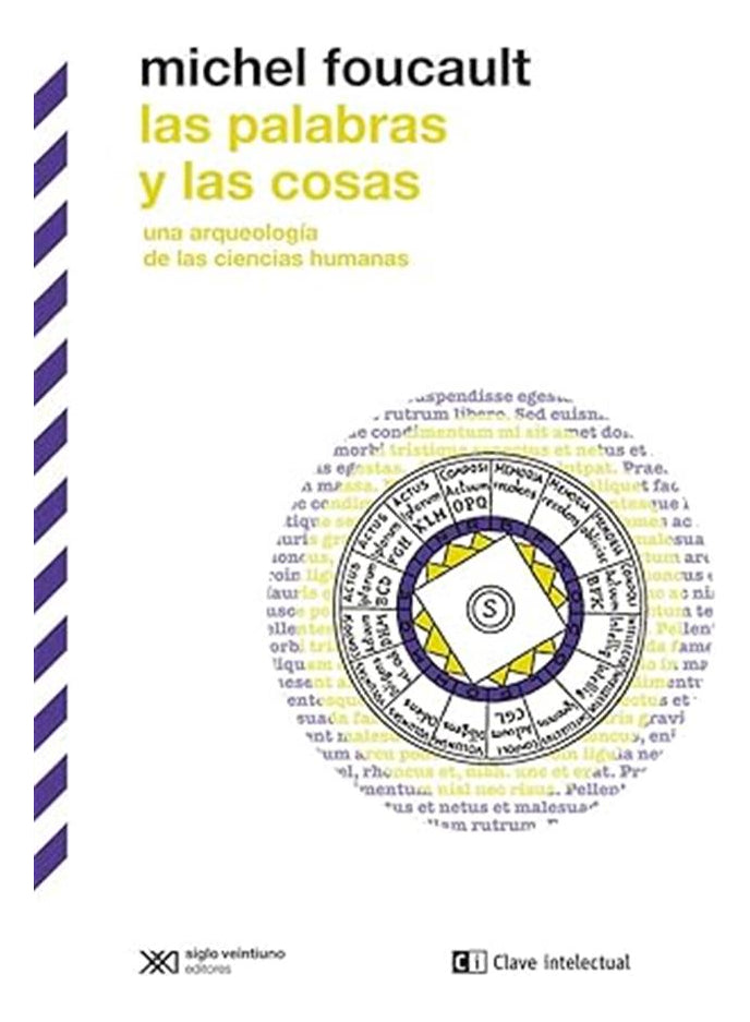 Portada de Libro Las Palabras Y Las Cosas [ Michel Foucault ] Original