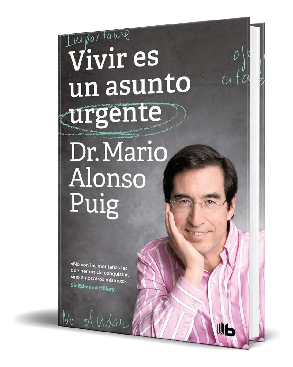 Portada de Libro Vivir Es Un Asunto Urgente [ Mario Alonso P.] Original