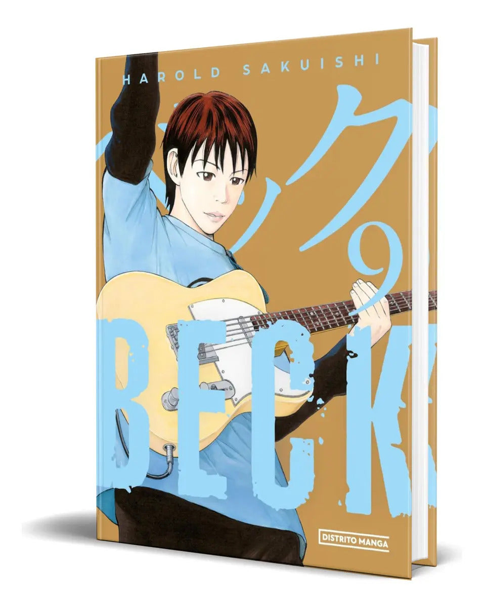 Portada de Libro Beck Vol.9 [ Edición Kanzenban ] Original, De Harold Sakuishi. Editorial Distrito Manga, Tapa Blanda En Esp…