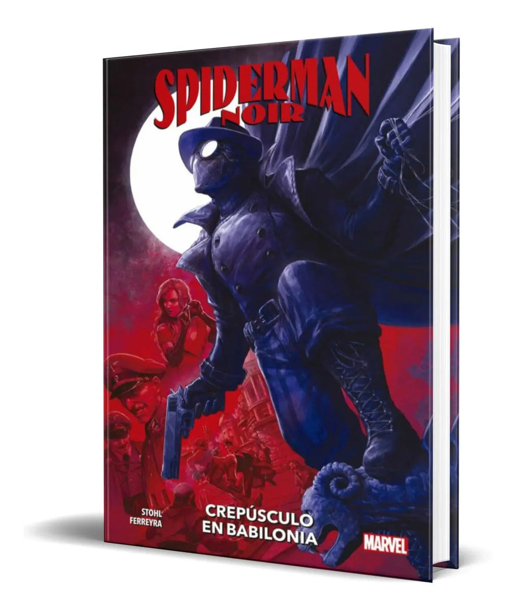 Portada de Libro Spiderman Noir [ Crepúsculo En Babilonia ] Original