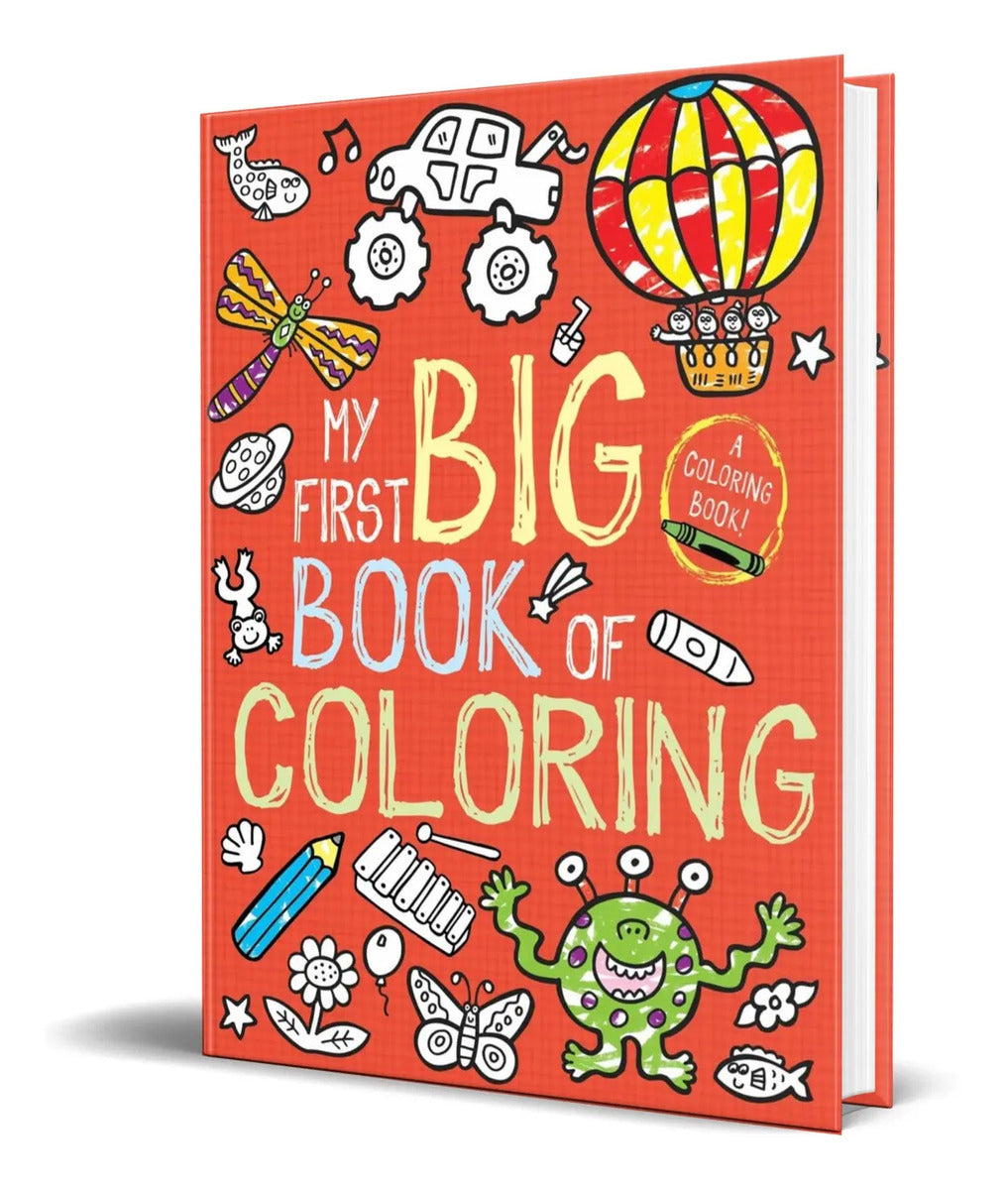 Portada de Libro My First Big Book Of Coloring [ Little Bee Books ]