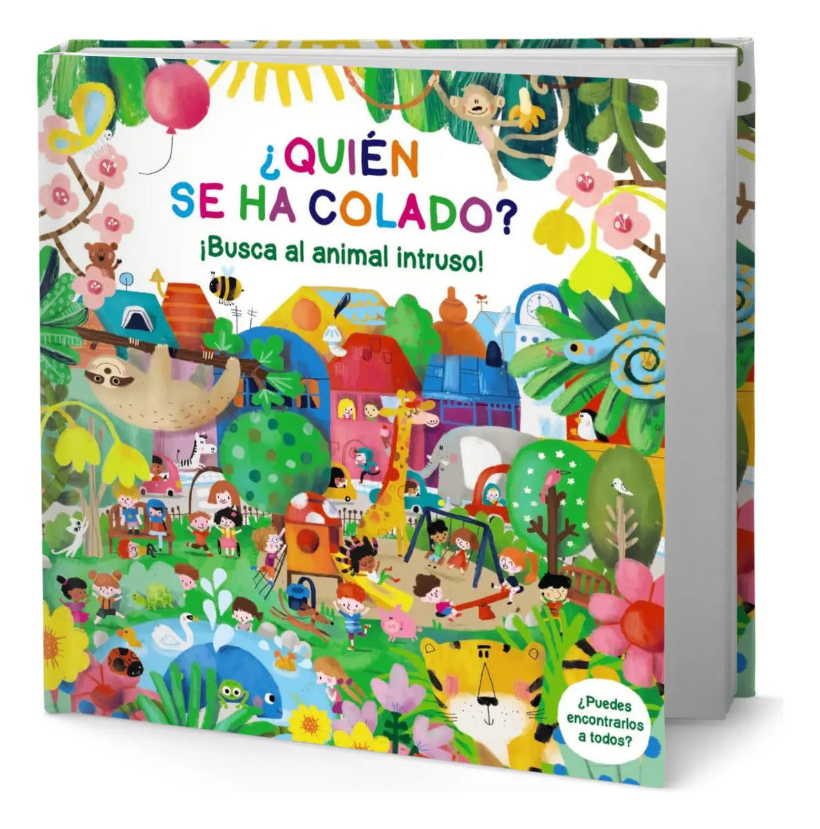 Portada de Libro ¿quien Se Ha Colado? [ ¡busca Al Animal Intruso! ]