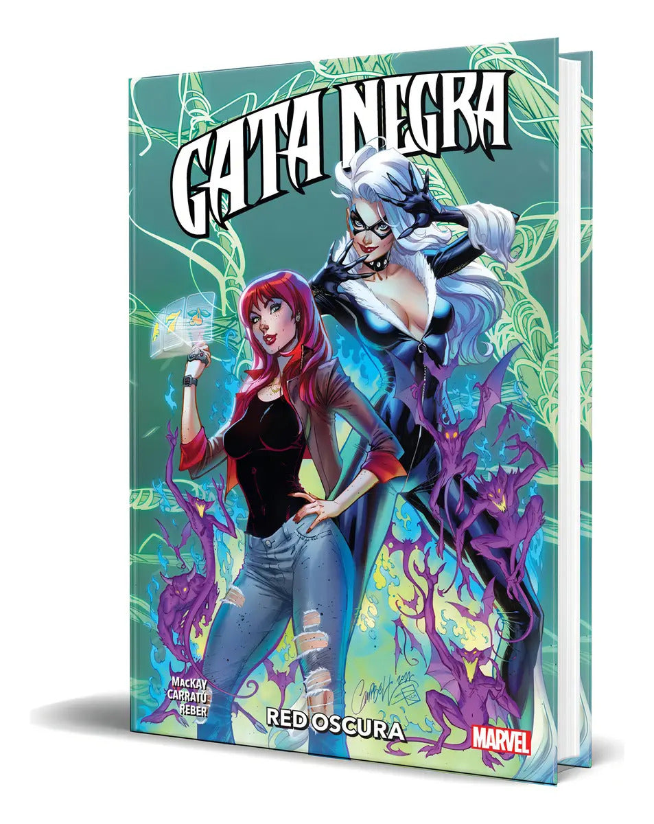 Portada de Libro Gata Negra Vol.7 [ Red Oscura ] Original, De Jed Mackay. Editorial Panini Comics, Tapa Blanda En Español, 2…