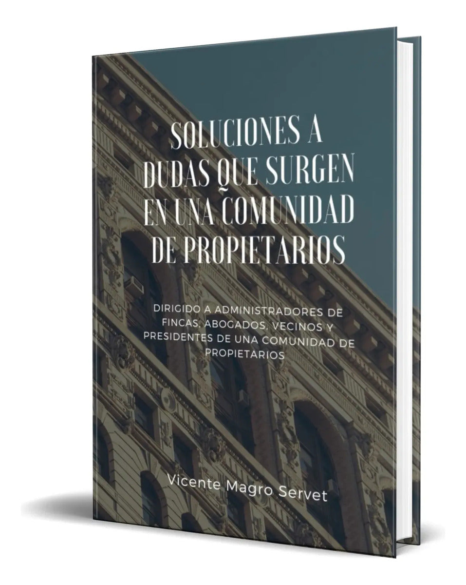 Portada de Libro Soluciones A Dudas Que Surgen De Propietarios Original